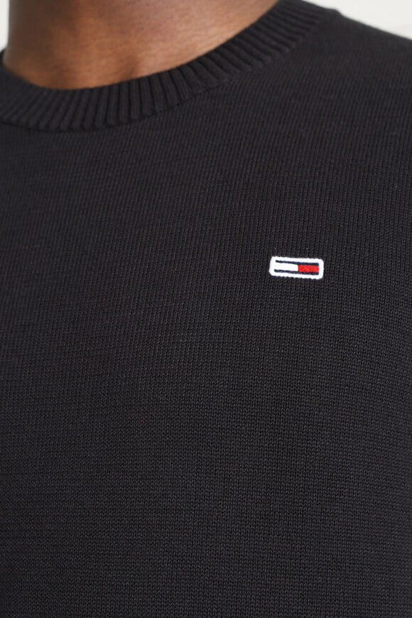 Fine knit sweater - Black