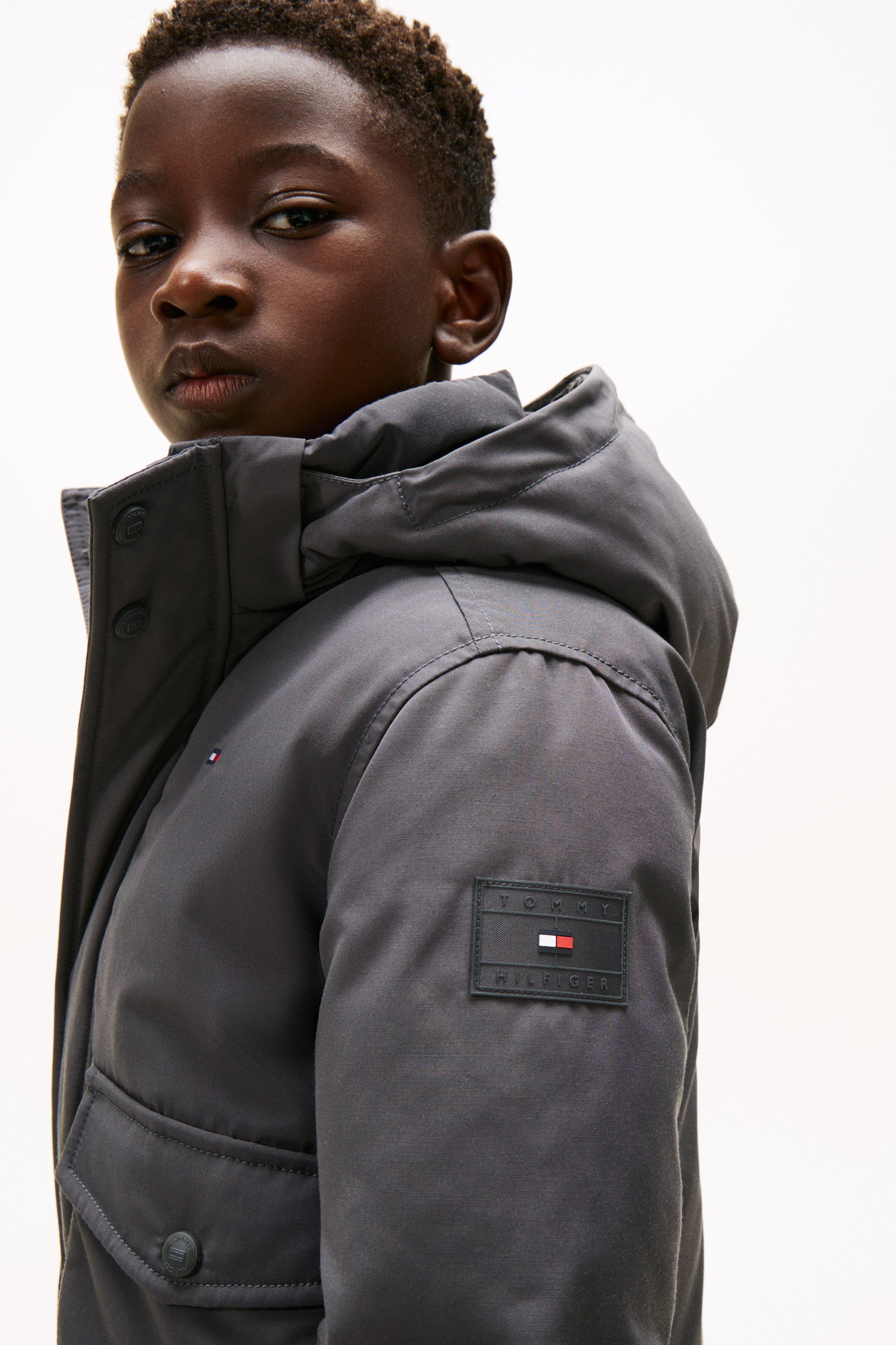 Bomber imbottito - Grigio