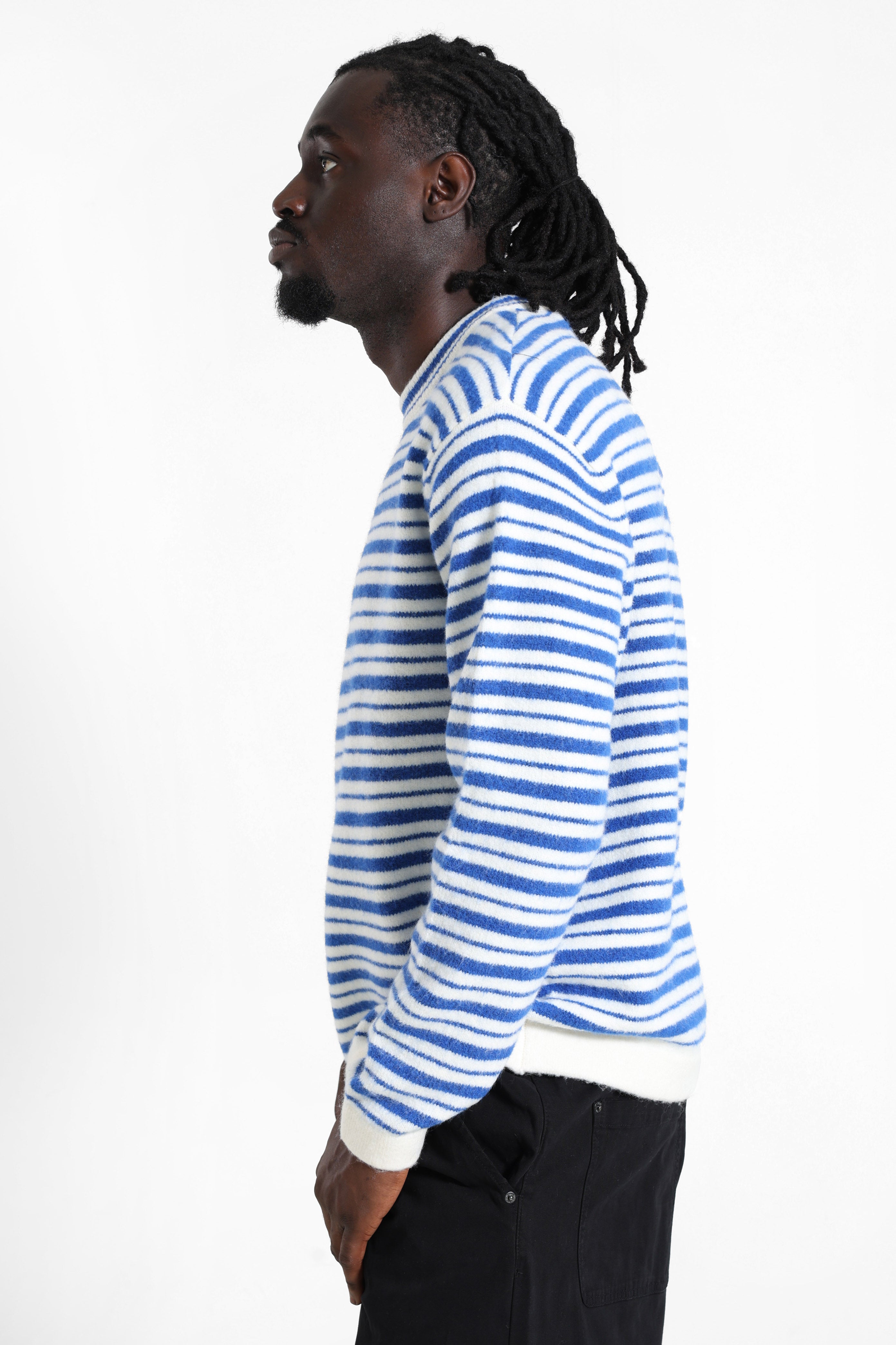 RRPASCAL knitted sweater - Nebula Blue