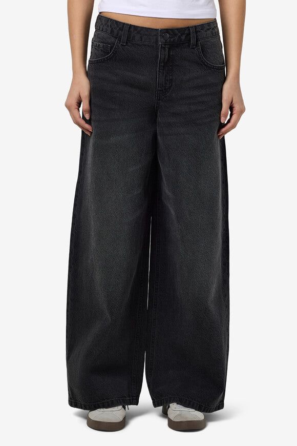 NMKETTIE Jeans grande largeur L32 - Denim noir