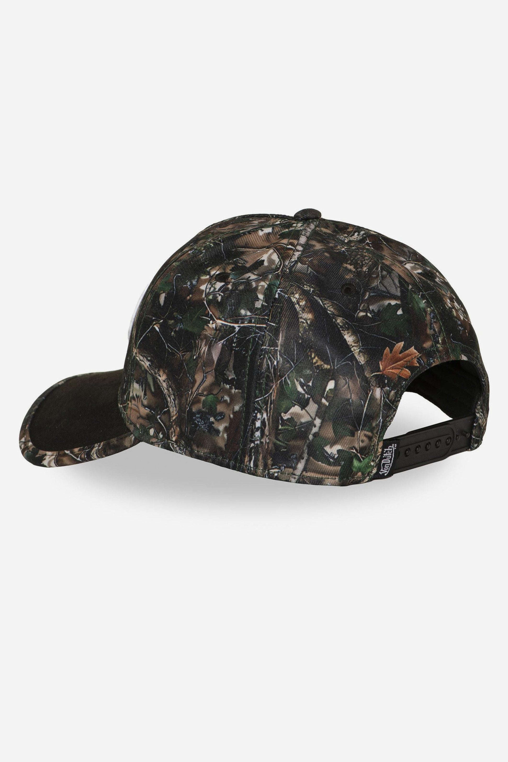Snapback Cap - Green + Brown + Black