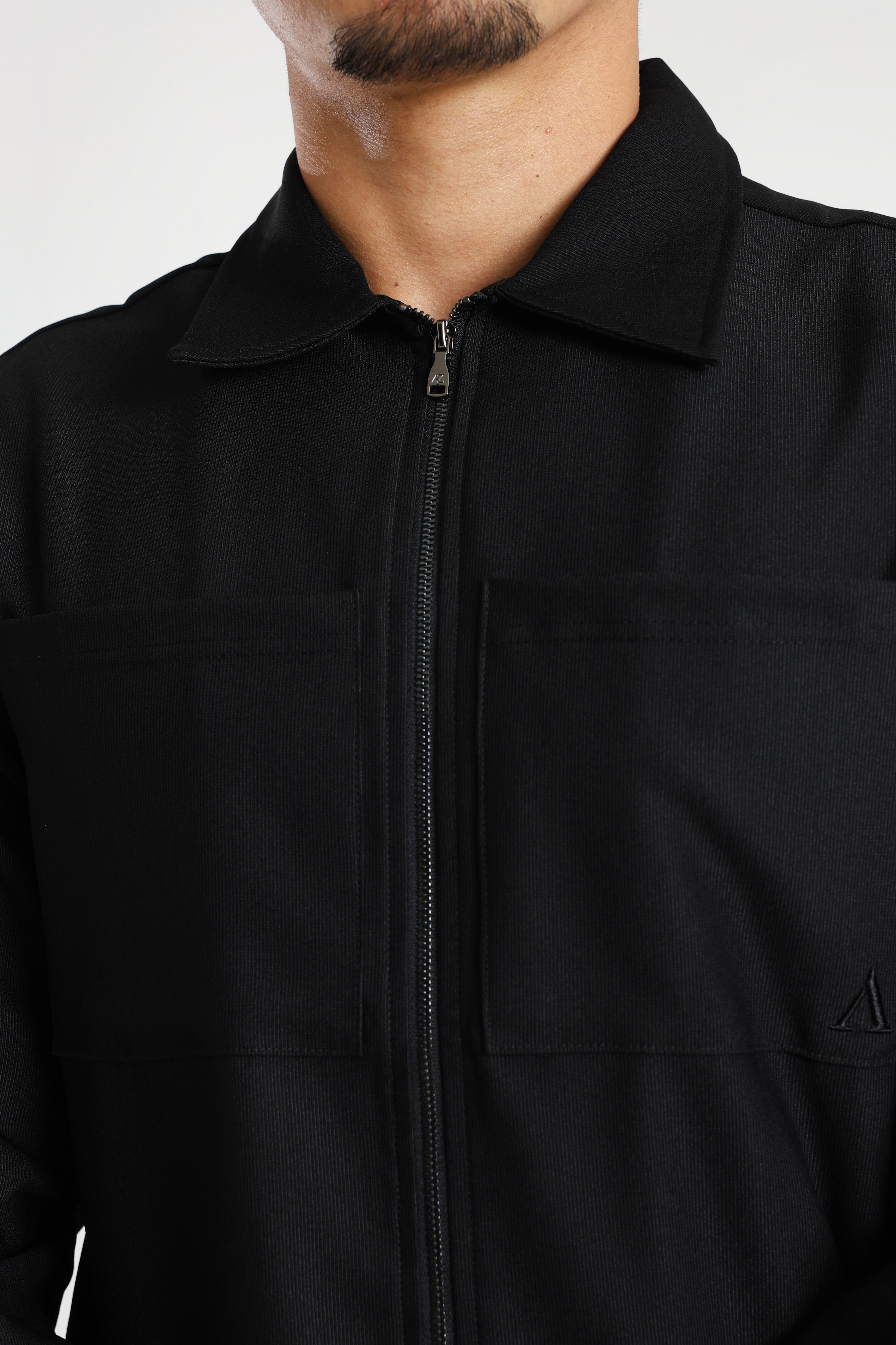 Caglio Overshirt - Jet Black