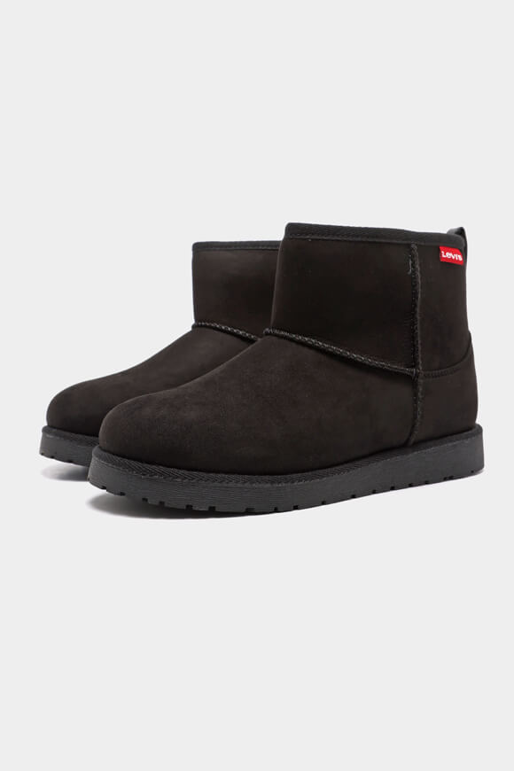 New Wave Bottes d'hiver fourrées - Black