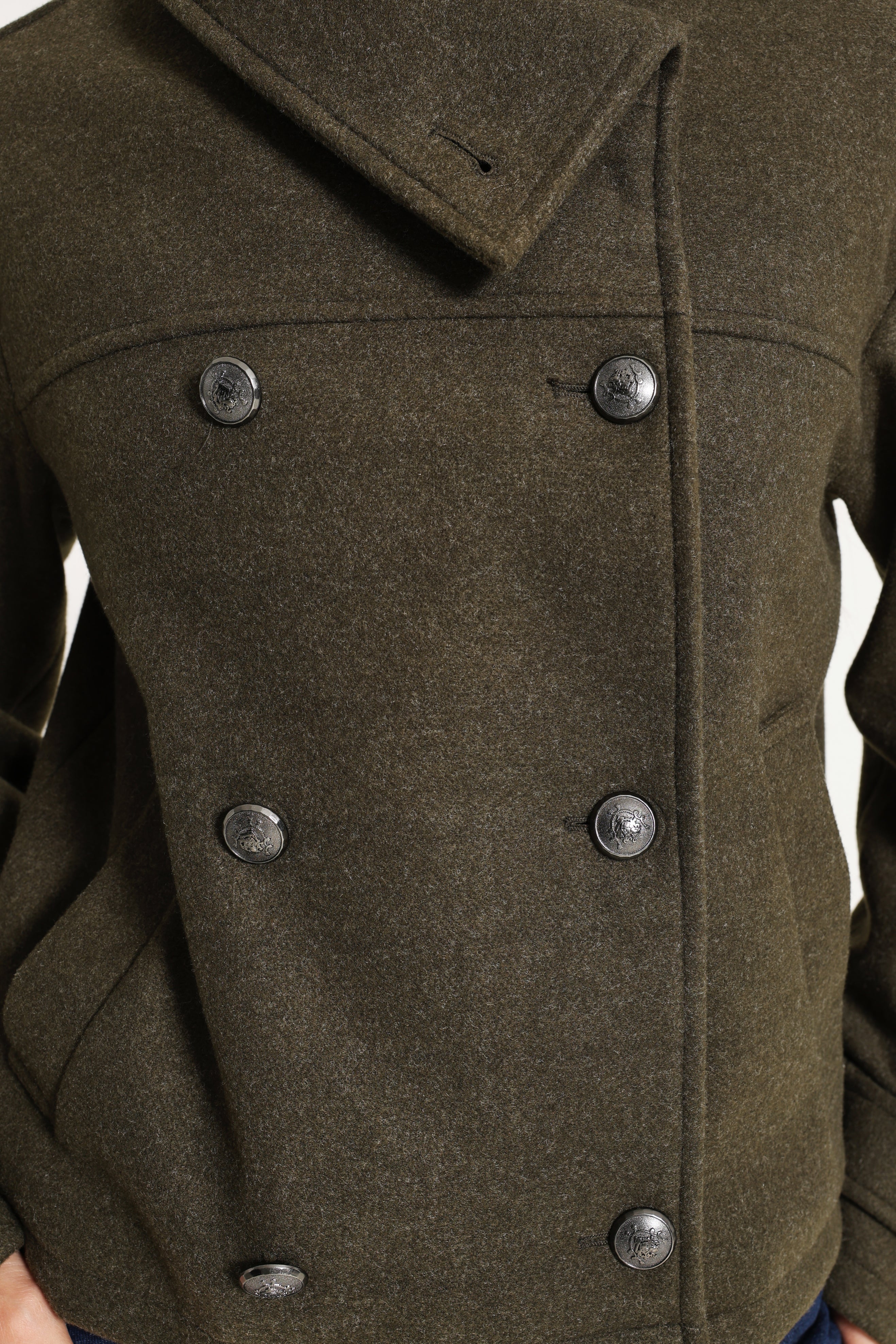 Short coat - Heather khaki
