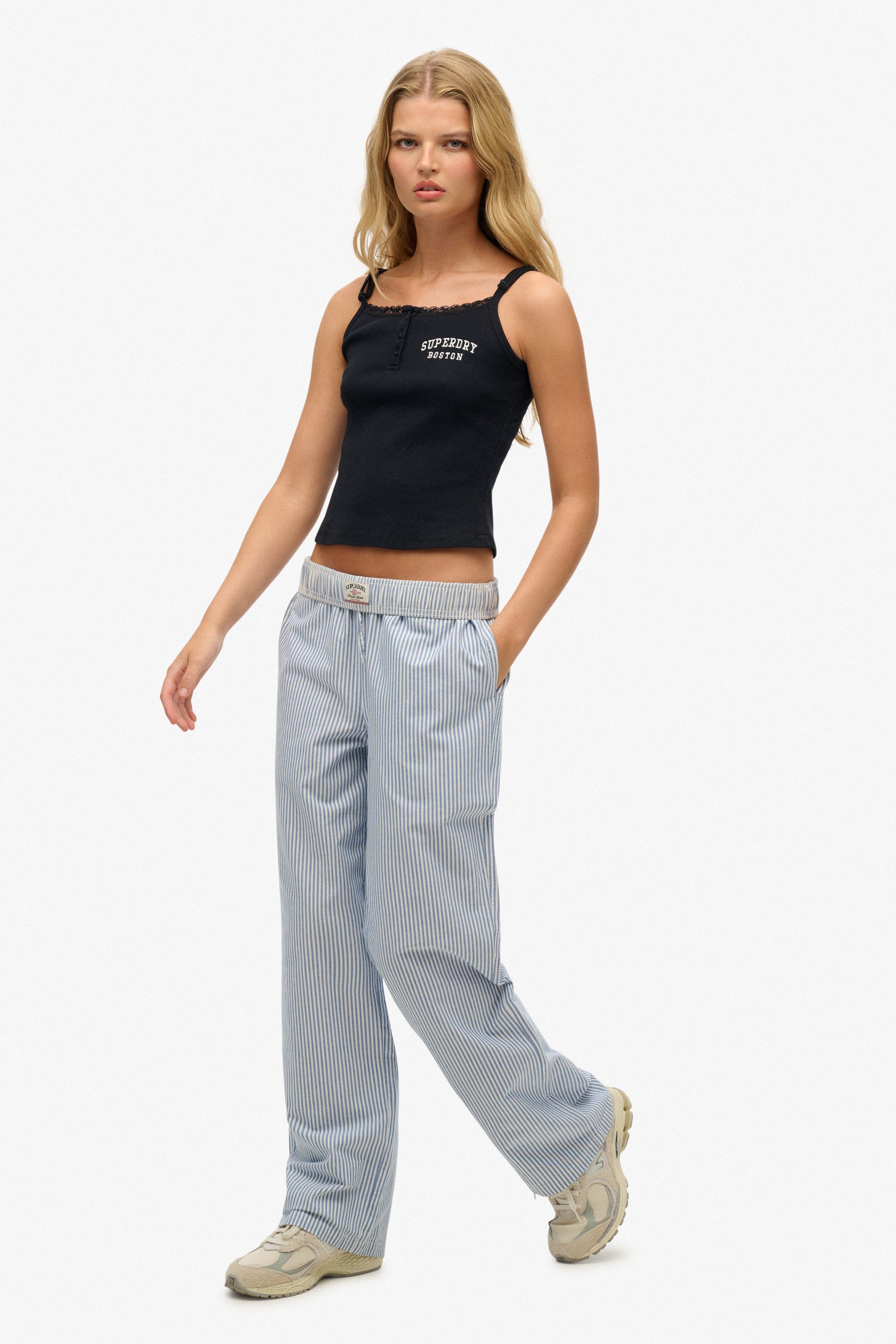 Stoffhose - Azure Blue