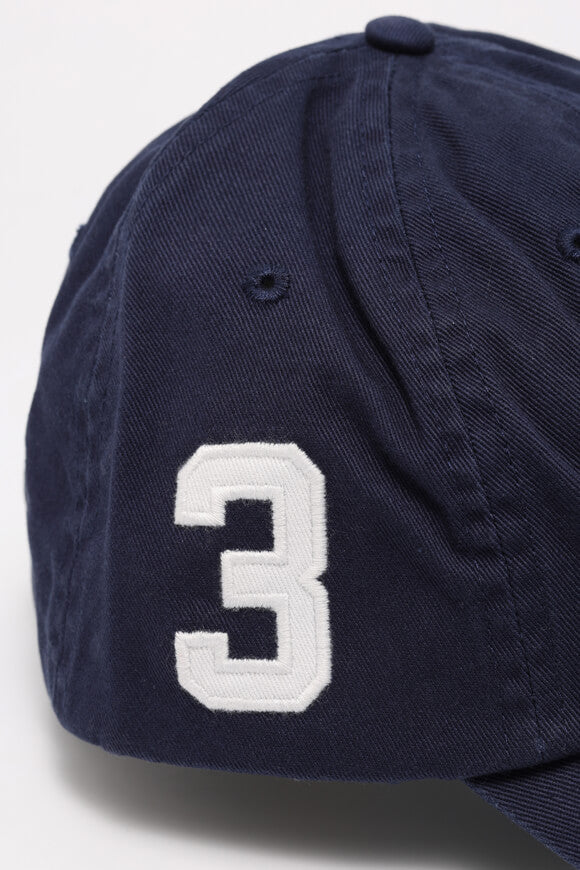 Strapback Cap - Navy + Weiss