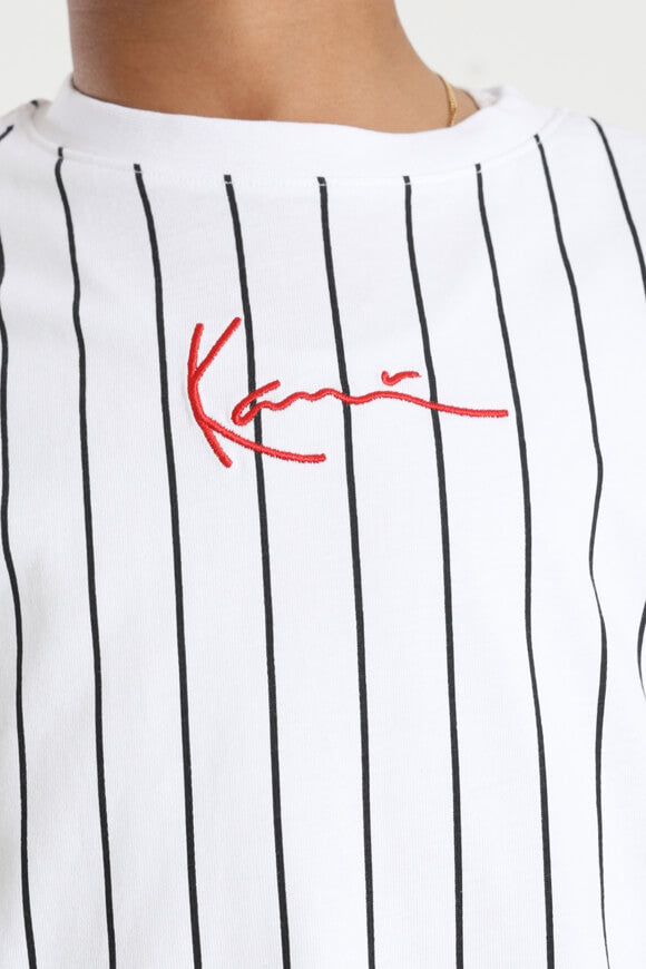 Maglietta oversize - Bianco + nero