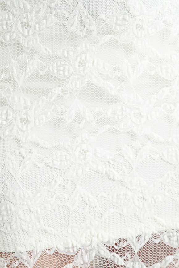 Maxi Spitzenrock - Offwhite