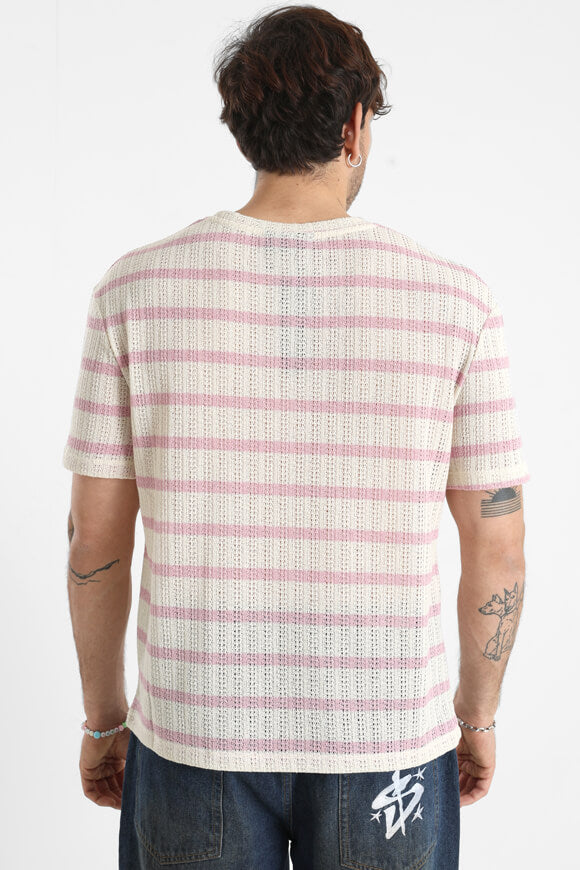Häckel T-Shirt - Creme + Rosa