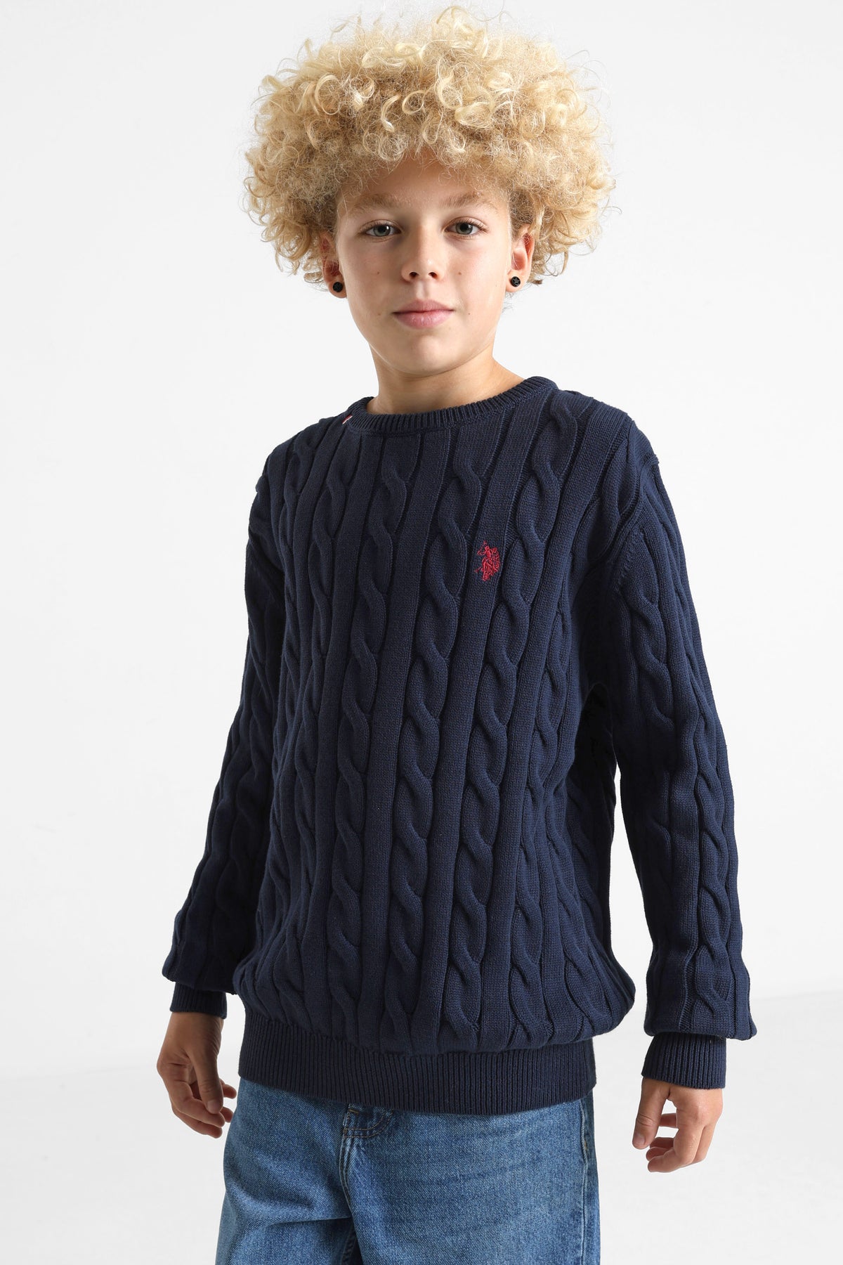 Milk Strickpullover - Navy