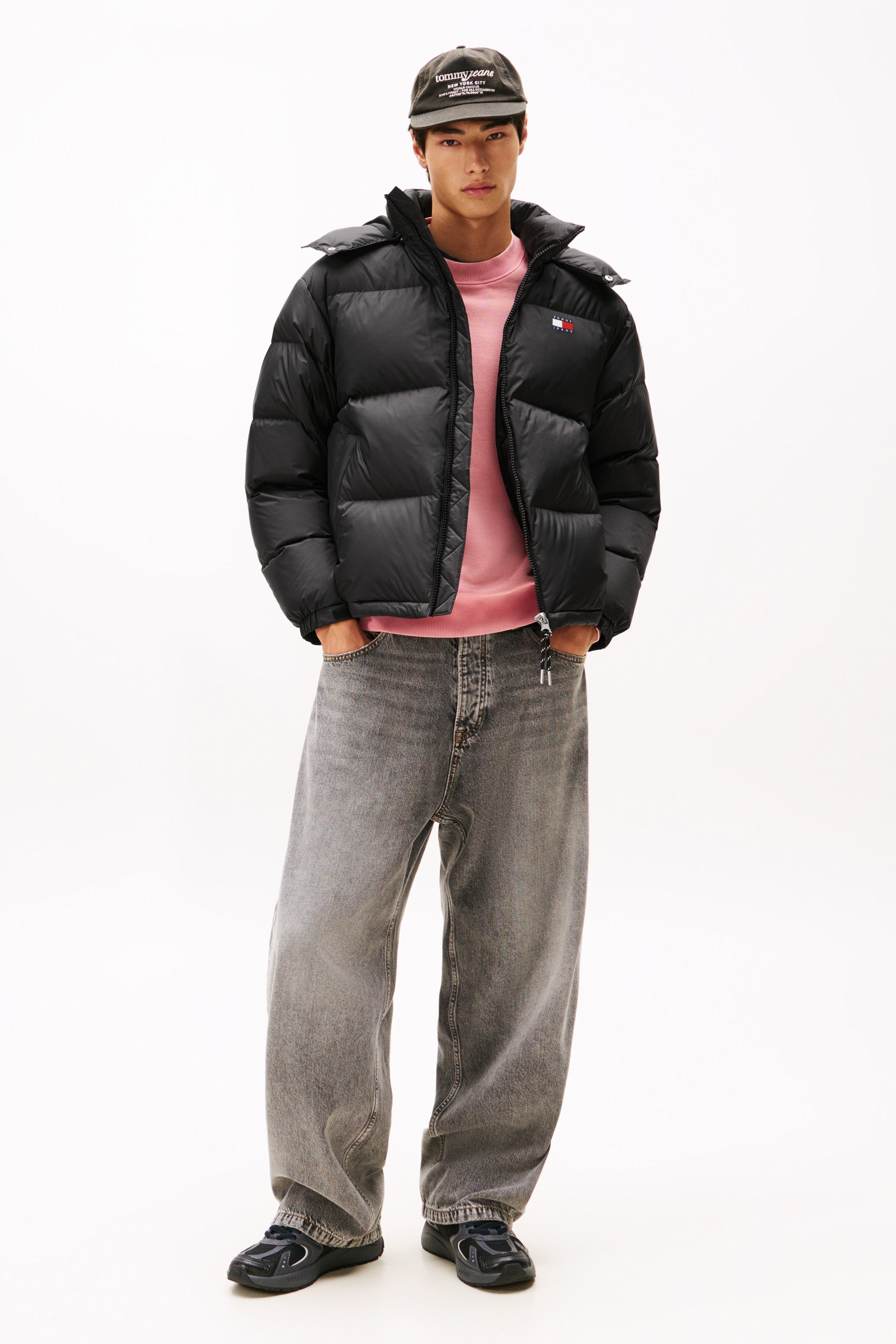 Alaska Gesteppte Daunenjacke - Black