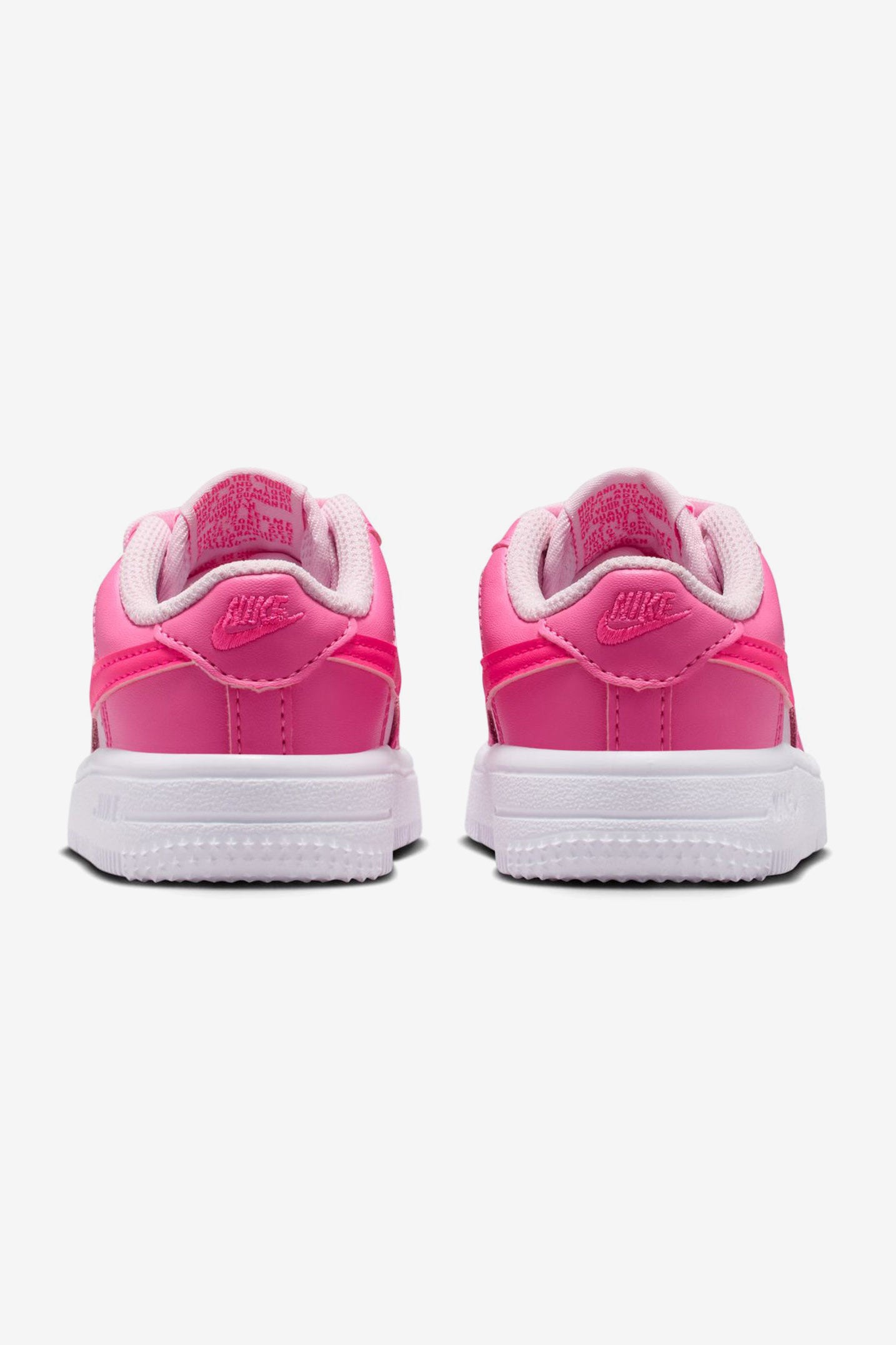 Force 1 BT Lace baby sneakers - Pink Foam + Hyper Pink + Pinksicle