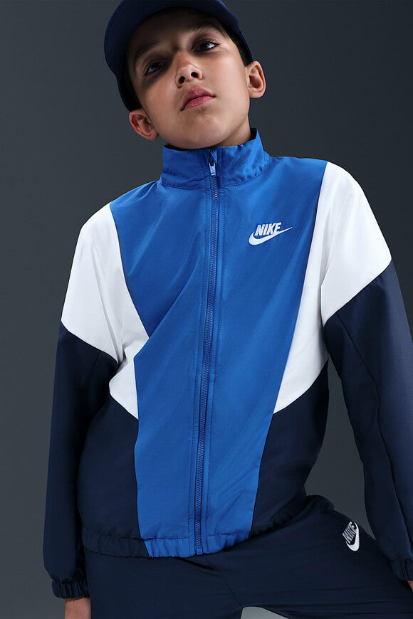 Giacca della tuta - Midnight Navy + Game Royal + Bianco