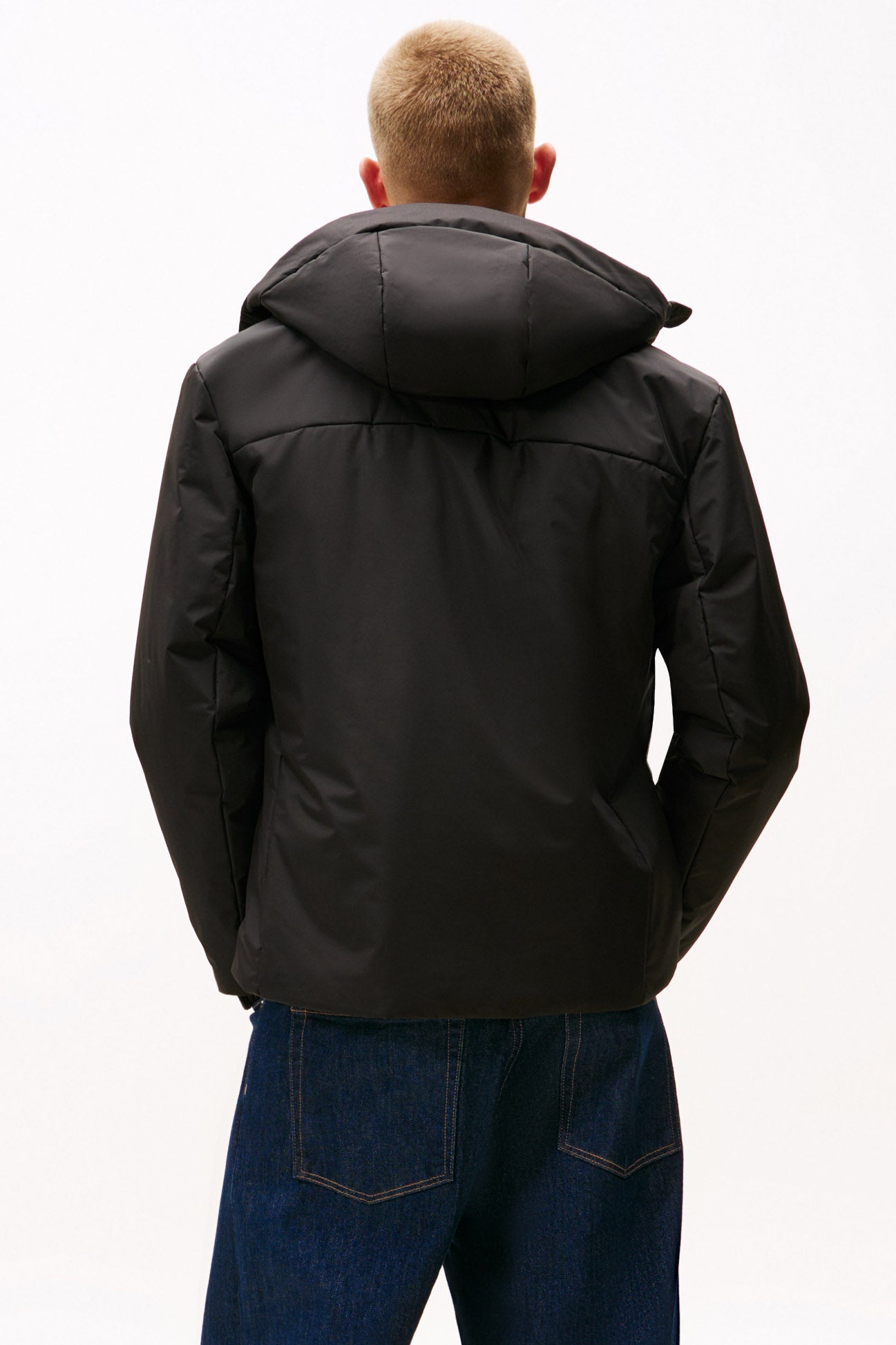 Gesteppte Jacke - Black