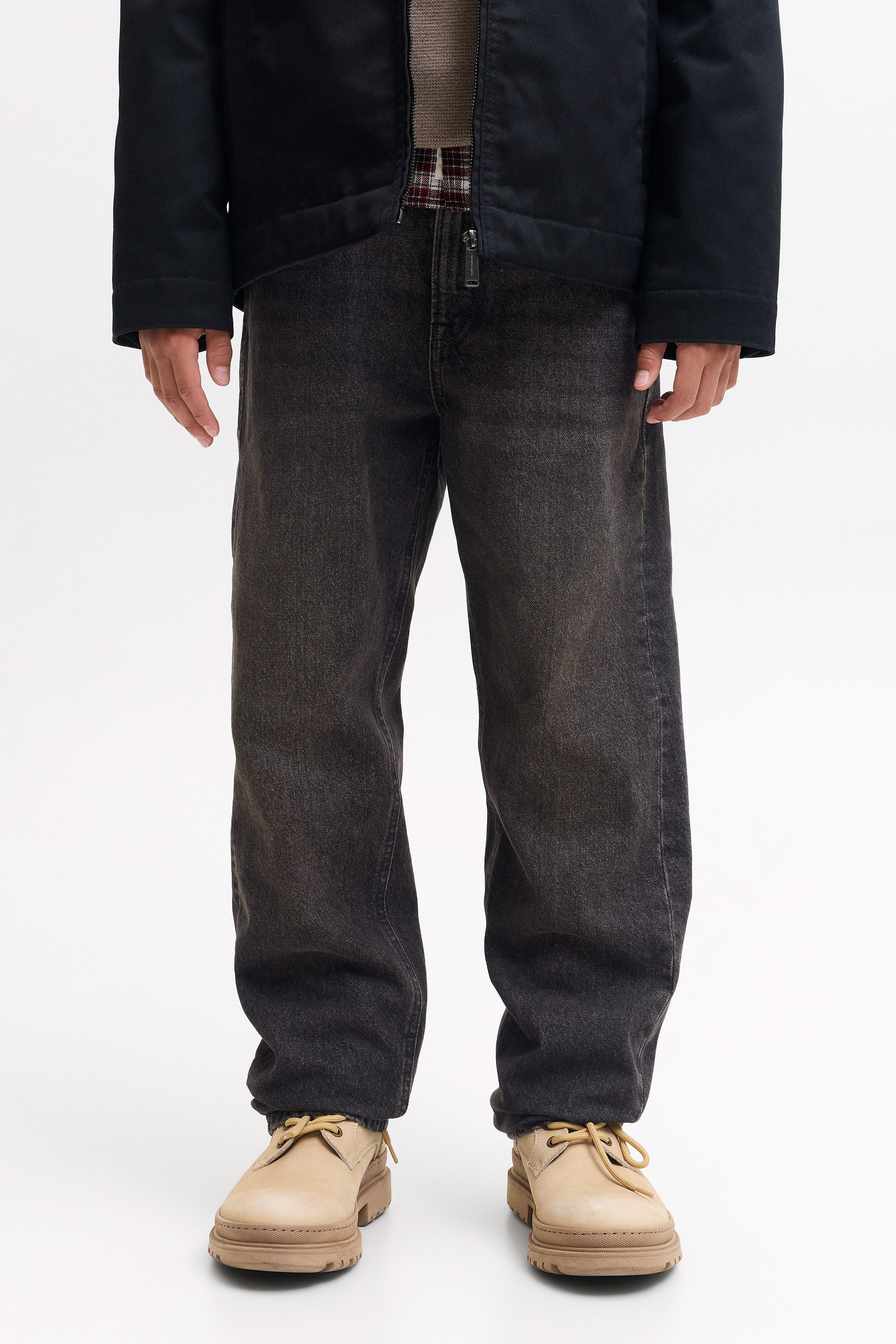 Chris Relaxed Fit Jeans - Black
