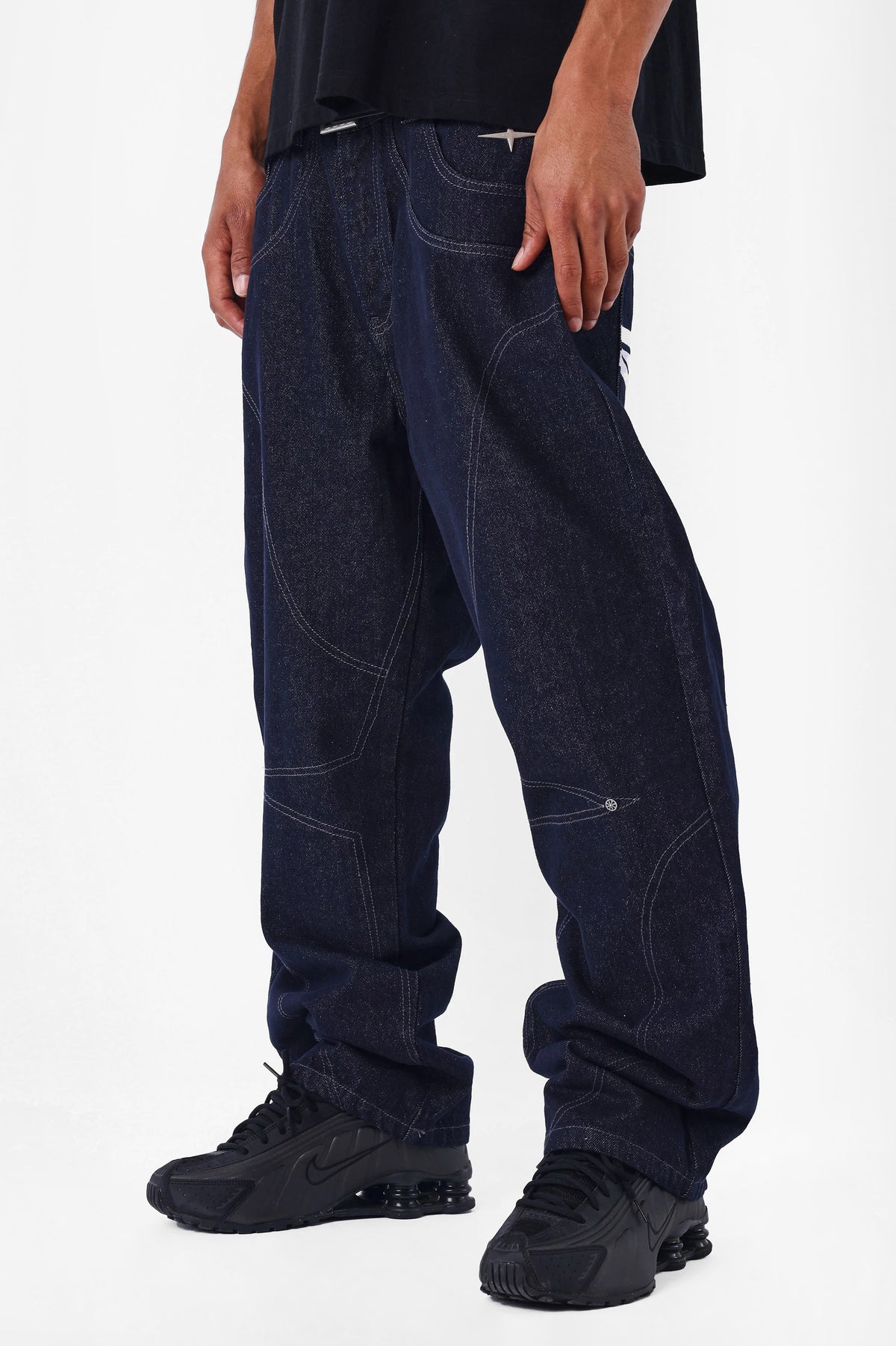 Loose fit jeans - Raw Denim