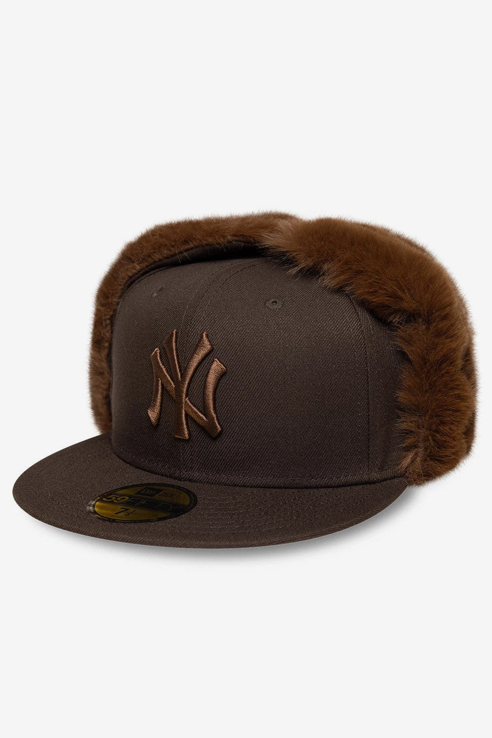 59fifty trapper cap with lining - Dark Brown