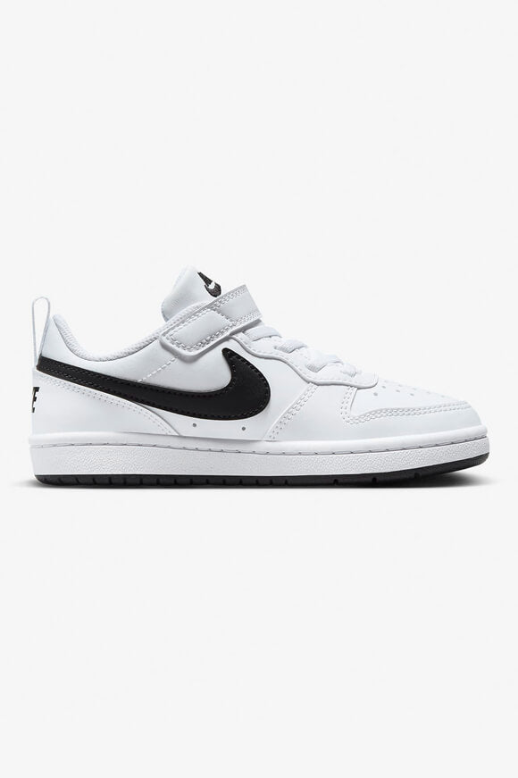 Court Borough Recraft Kids Sneaker - White + Black