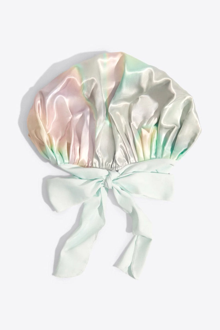 Cuffia da notte ampia in satin - Multicolor