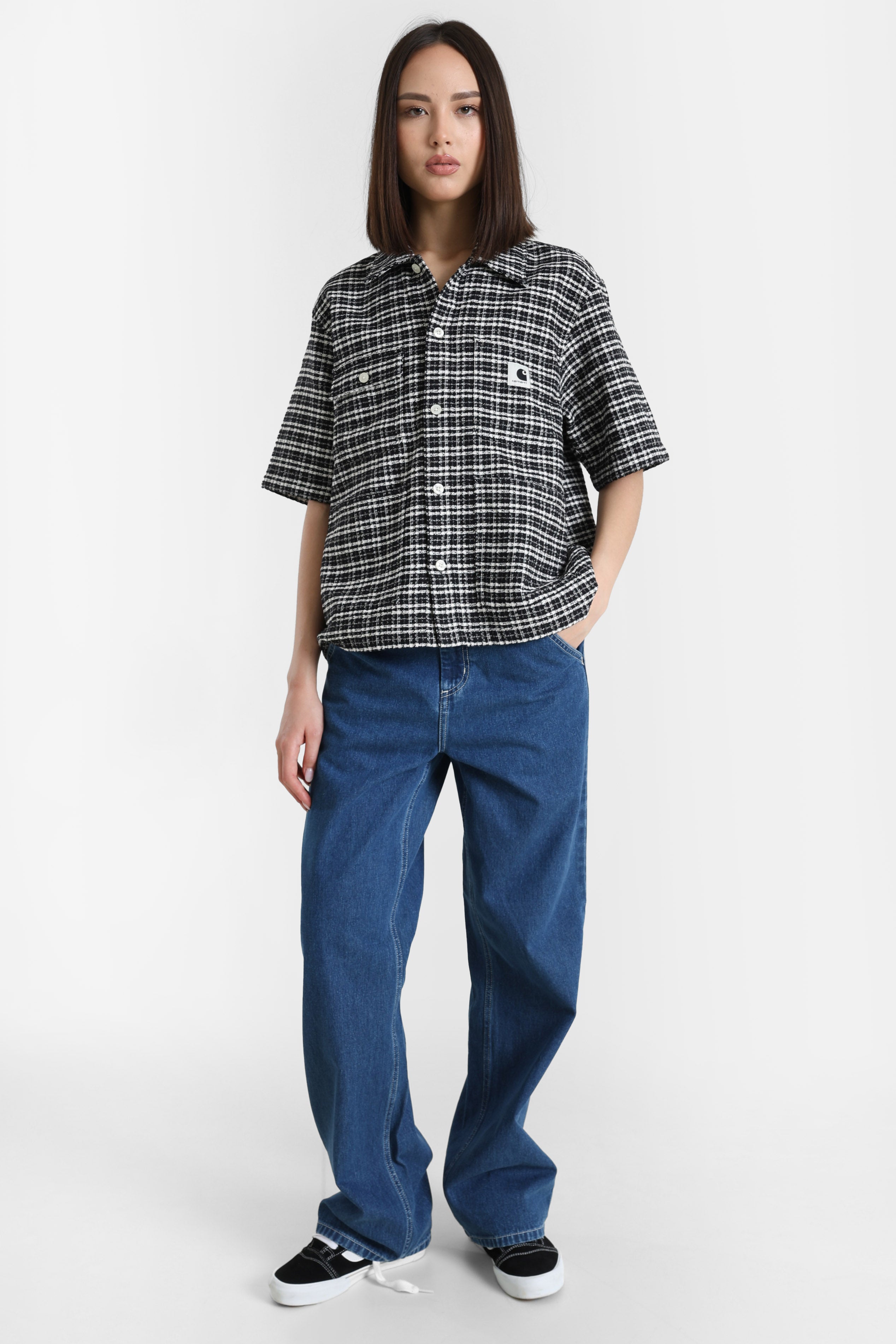 Michigan Shirt - Kander Check Black