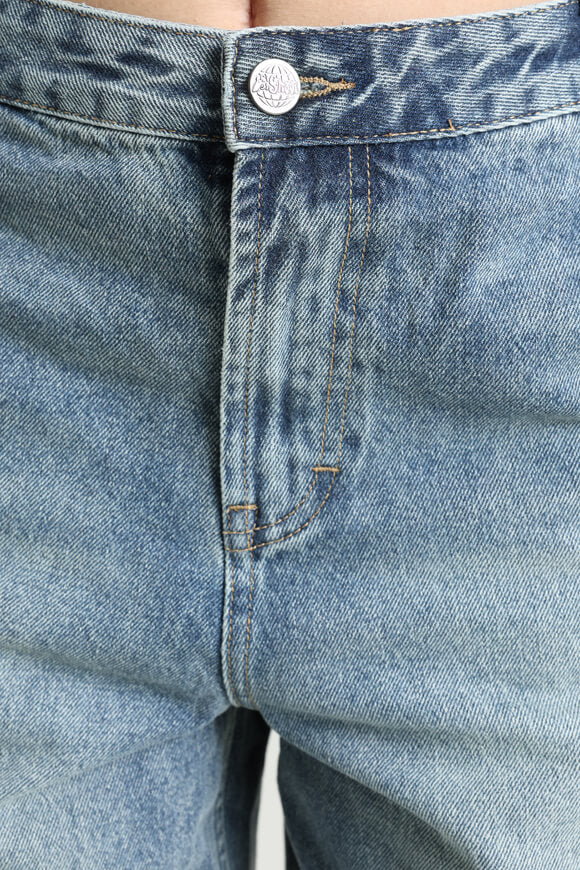 Baggy Jeans - Medium Blau Used