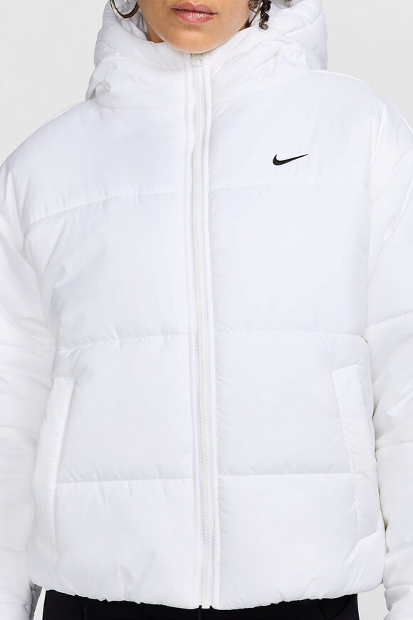 Oversized Pufferjacke - White