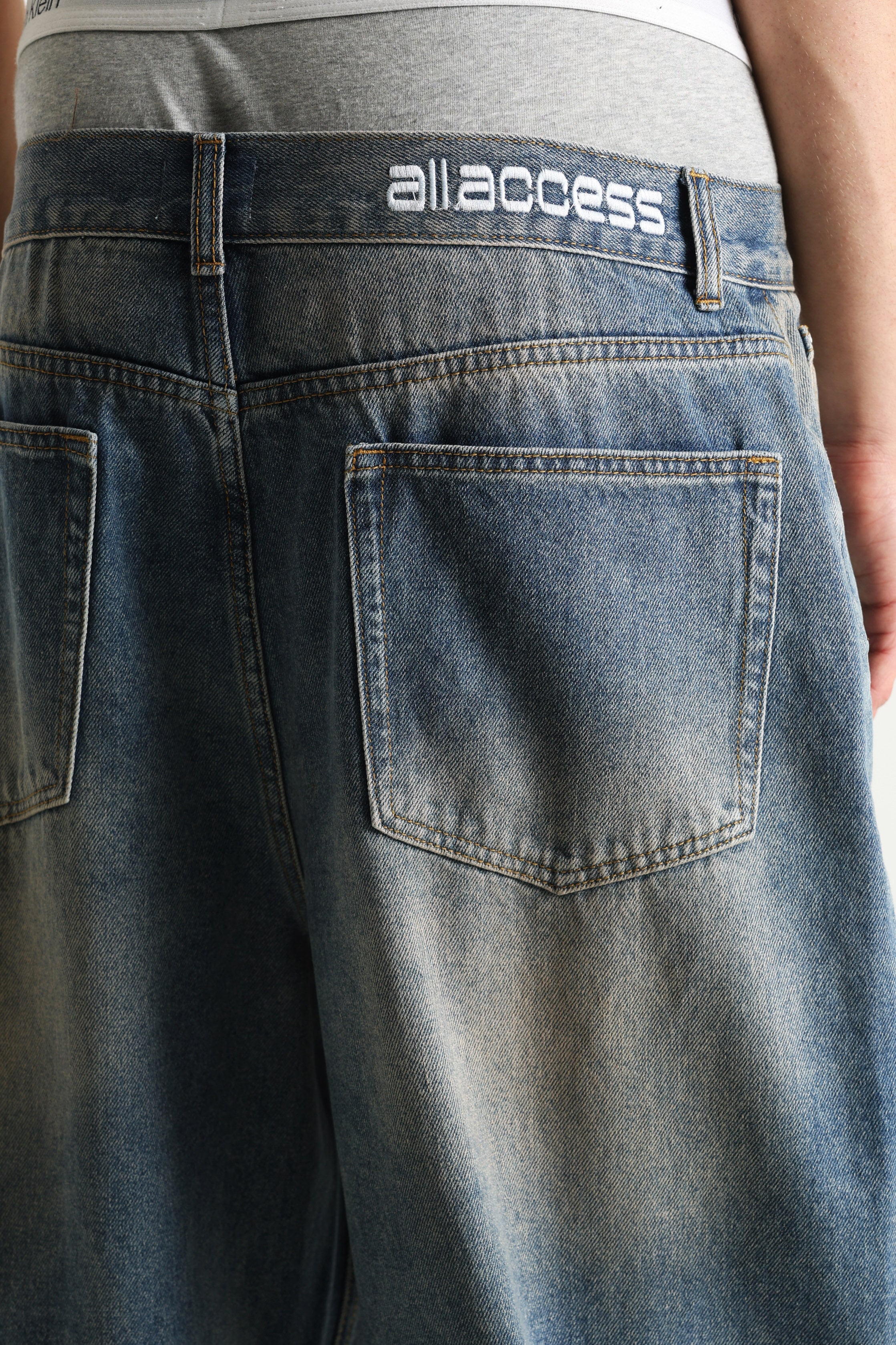 Jean extra baggy fit - Bleu clair Wash