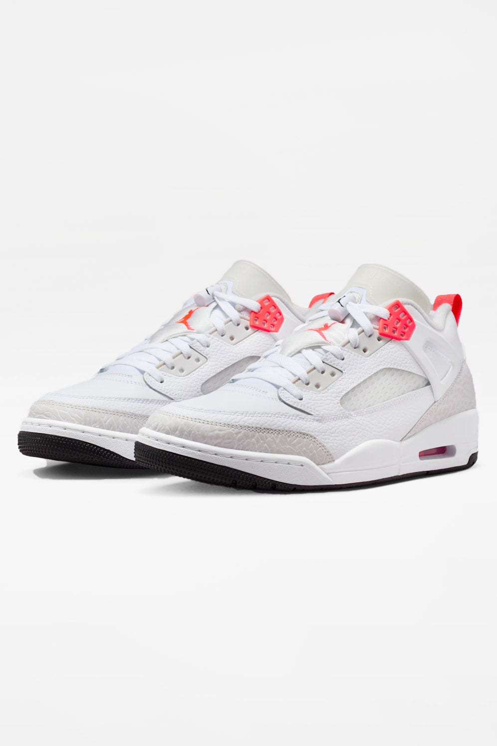 Spizike sneakers - White + Bright Crimson + Vast Grey
