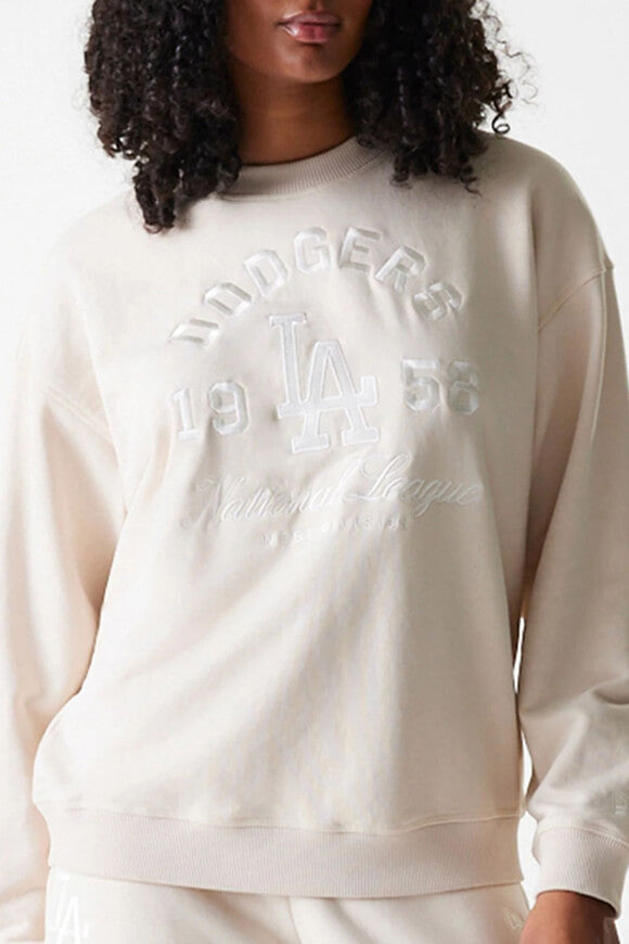 Oversize Sweatshirt - Light Beige