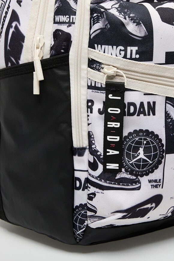 Air Patrol backpack - Black + White