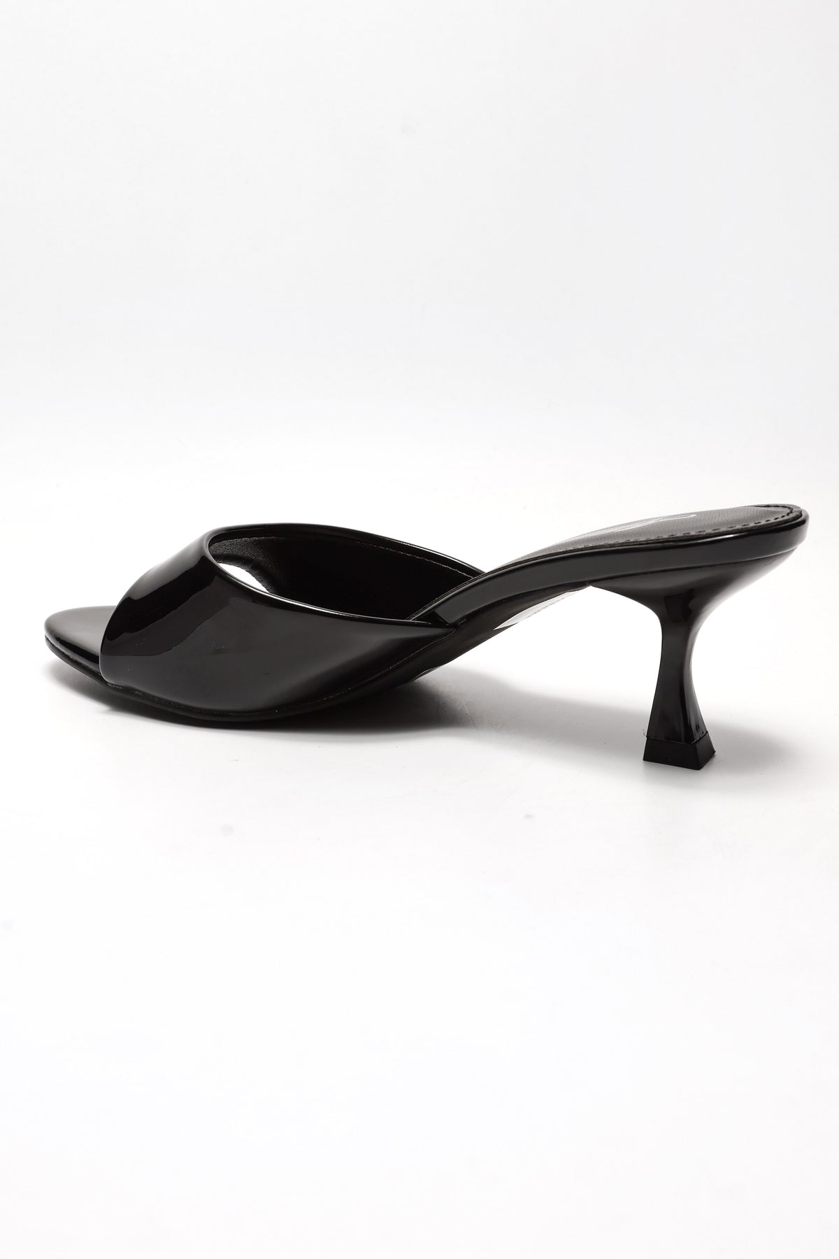 Patent mules - Black