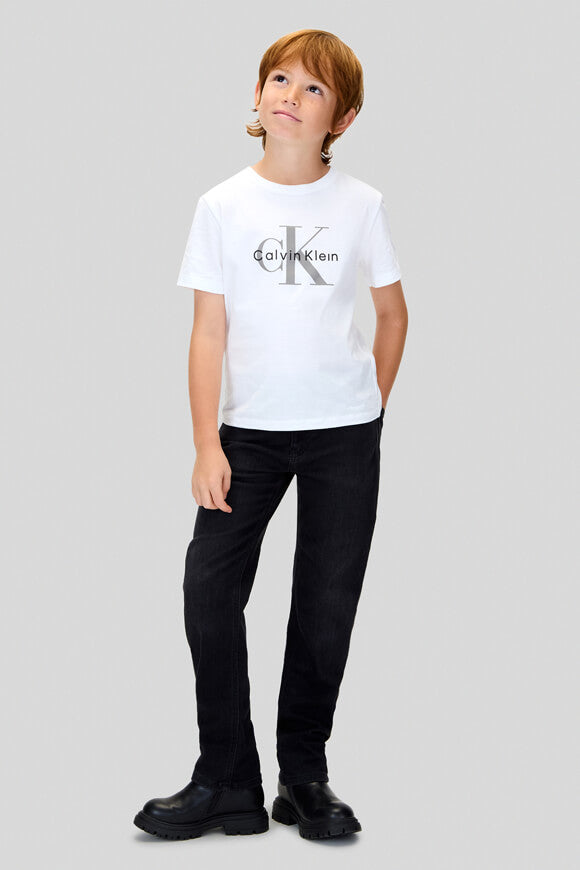 Straight Fit Jeans - Black Denim