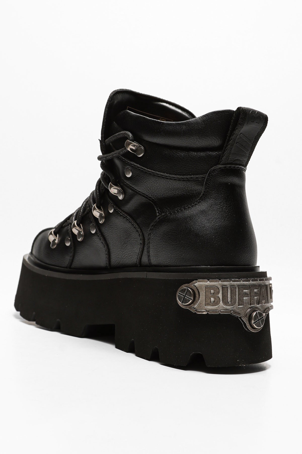 Vegan Brake Hike winter platform ankle boots - Black