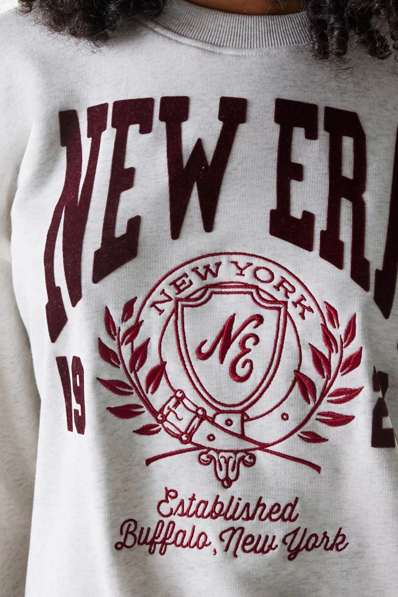 Sweatshirt ample - Light Grey Heather