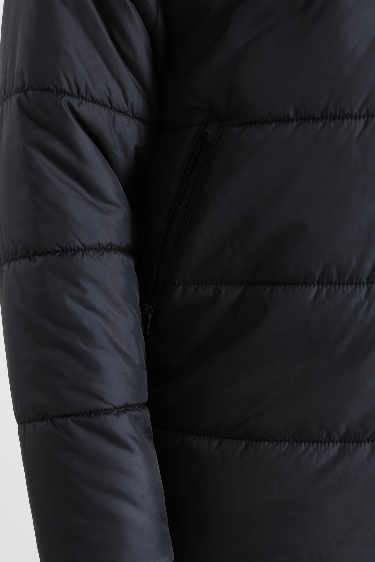 Puffermantel - Black