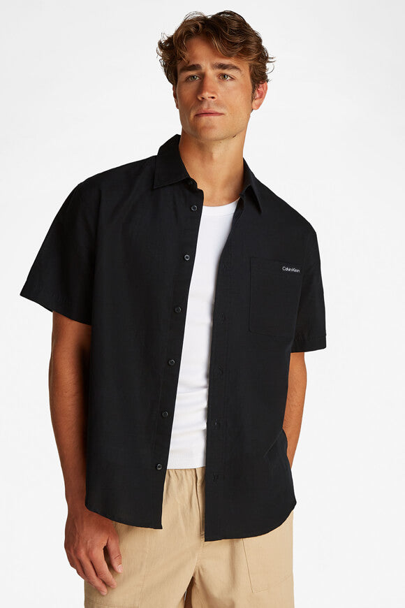 Chemise en lin - Black