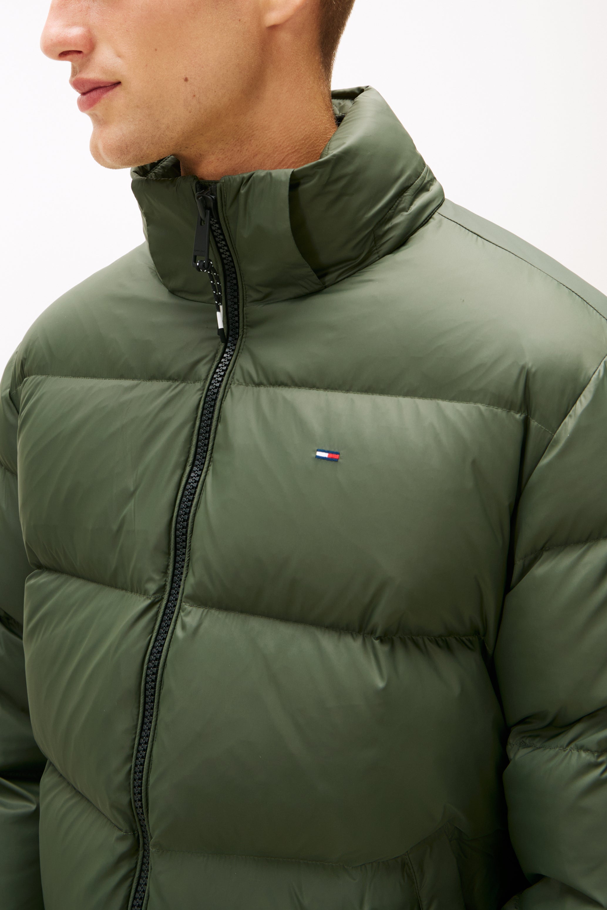 Puffer-Daunenjacke - Pewter Green