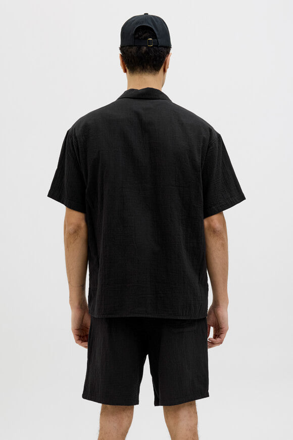 JOREASTER Musselin-Hemd - Black