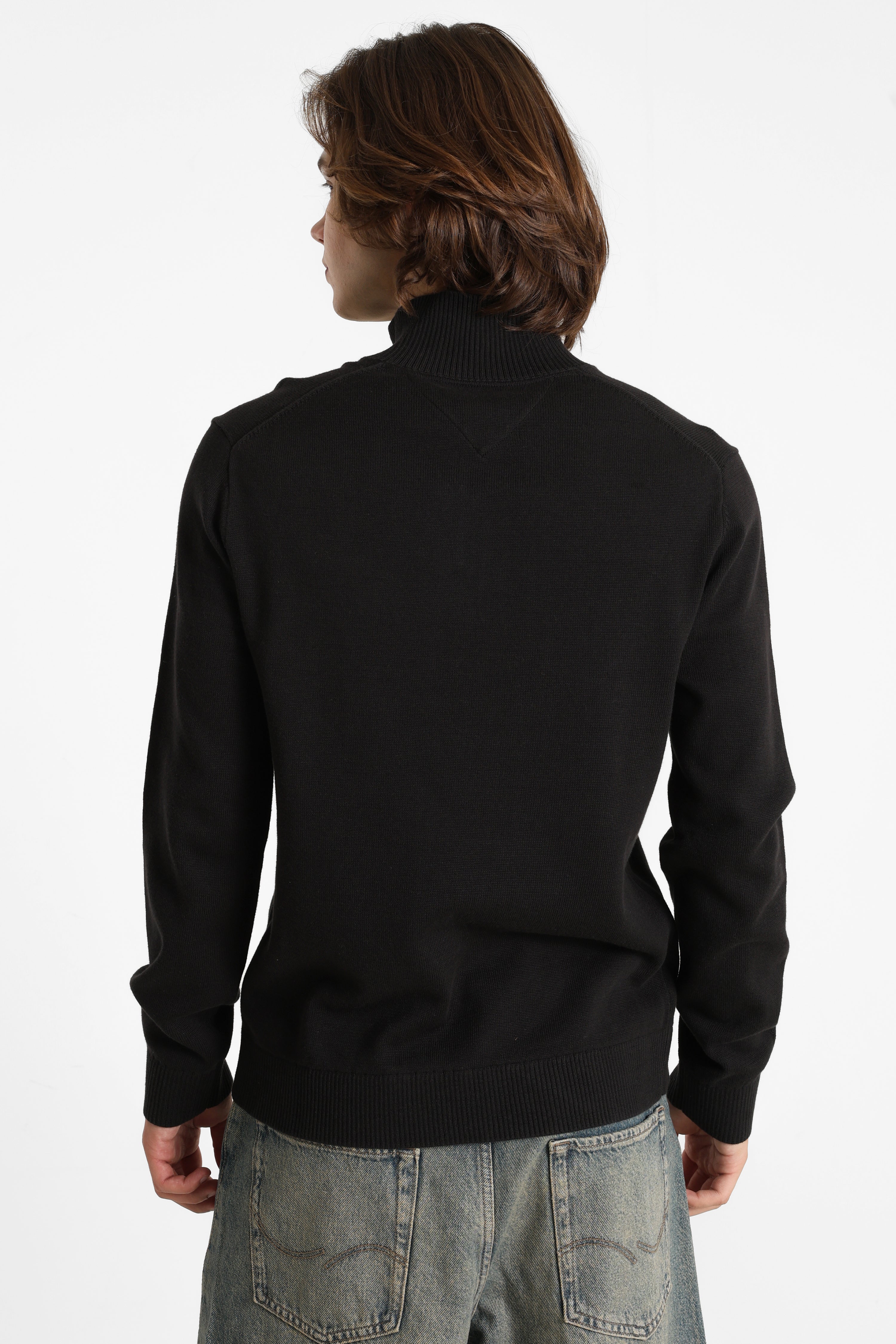 Feinstrickpullover - Black