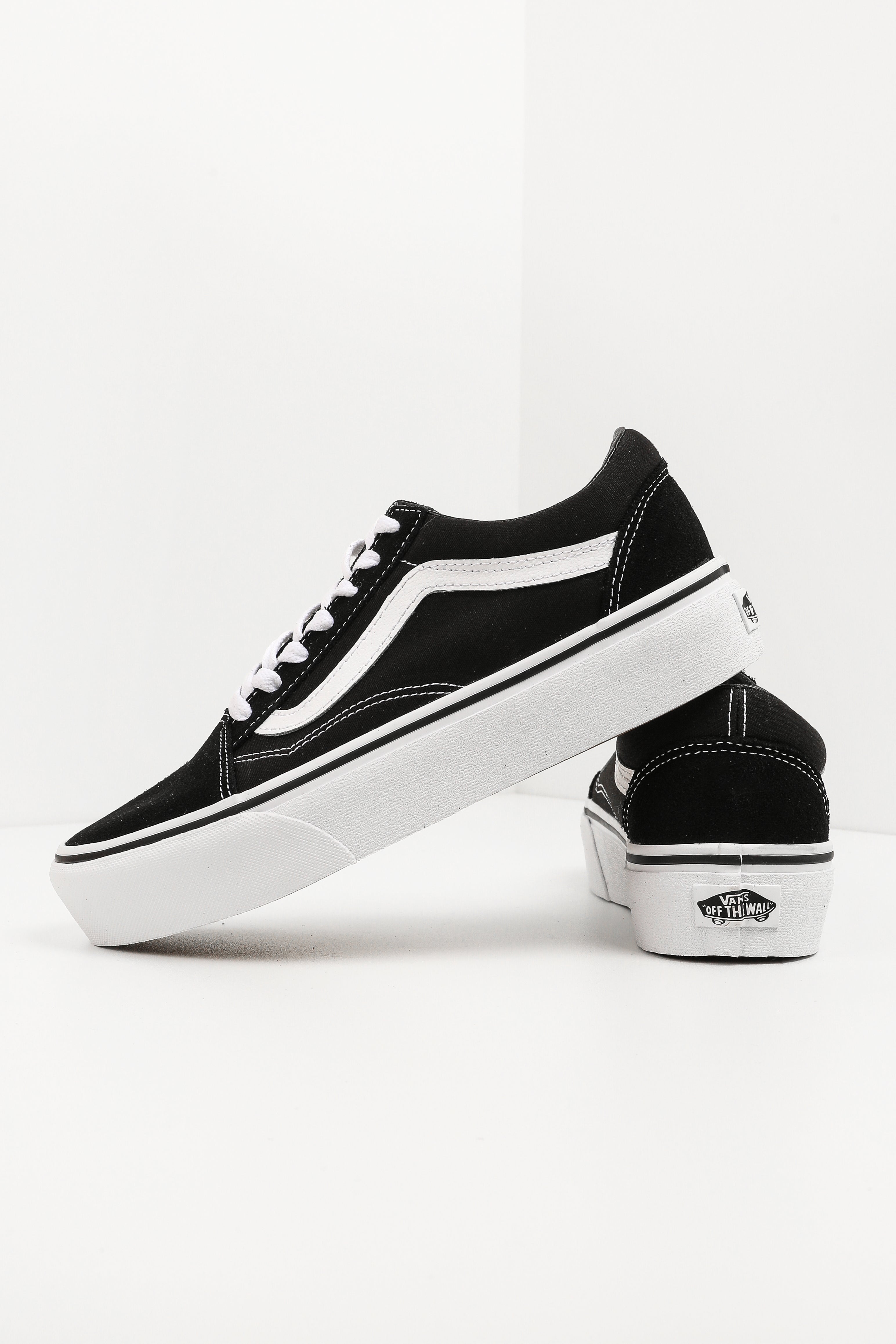 Old Skool Plateau Sneaker - Schwarz