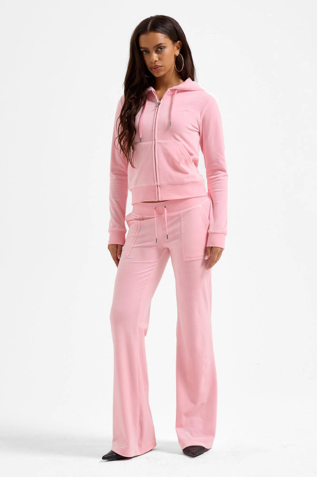 Layla corduroy flare trousers - Juicy Pink