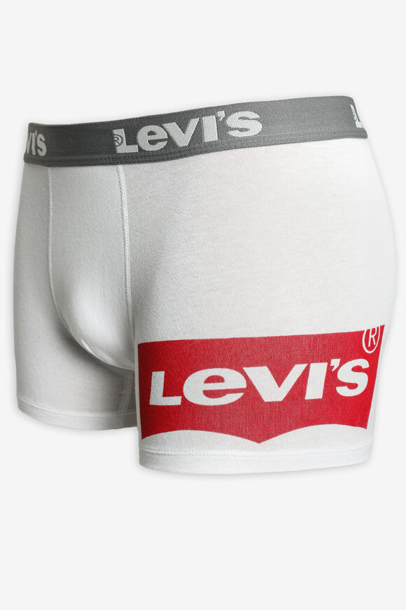 Set di 2 boxer - Bianco + Rosso