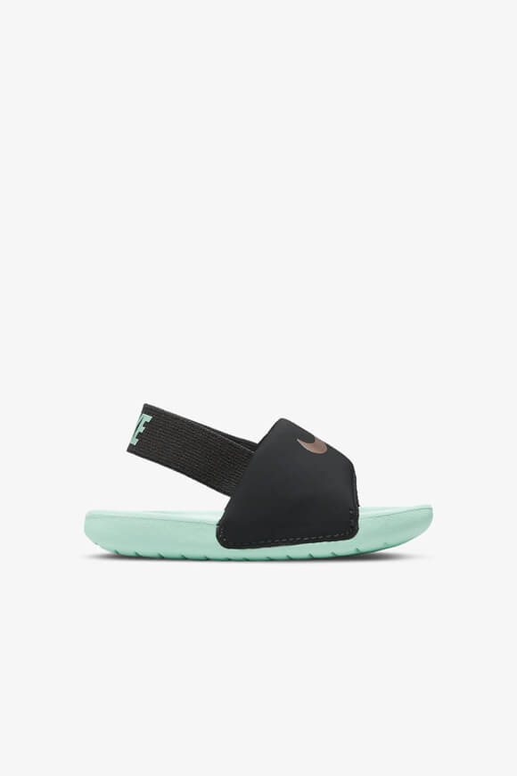 Kawa baby sandals - Off Noir + Mtlc Red Bronze