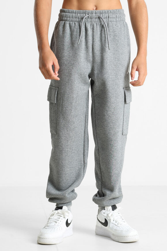 Brooklyn pantalon cargo en sweat - Carbon Heather