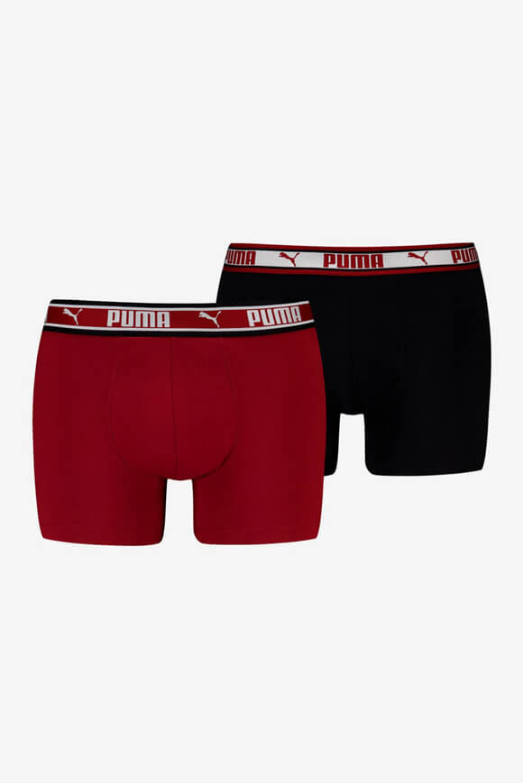 Double pack of boxer shorts - Burgundy