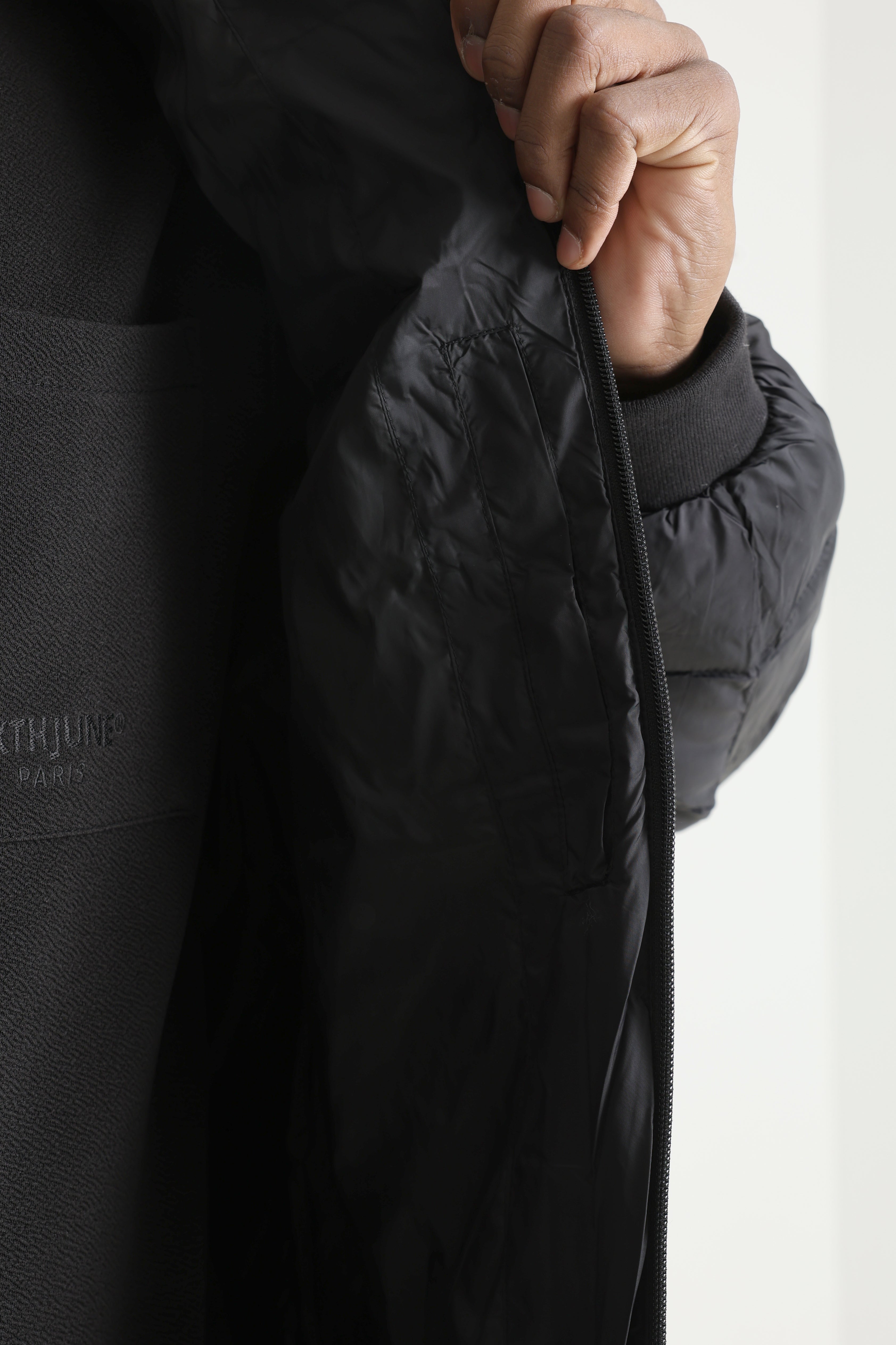 Leichte gesteppte Jacke - Black