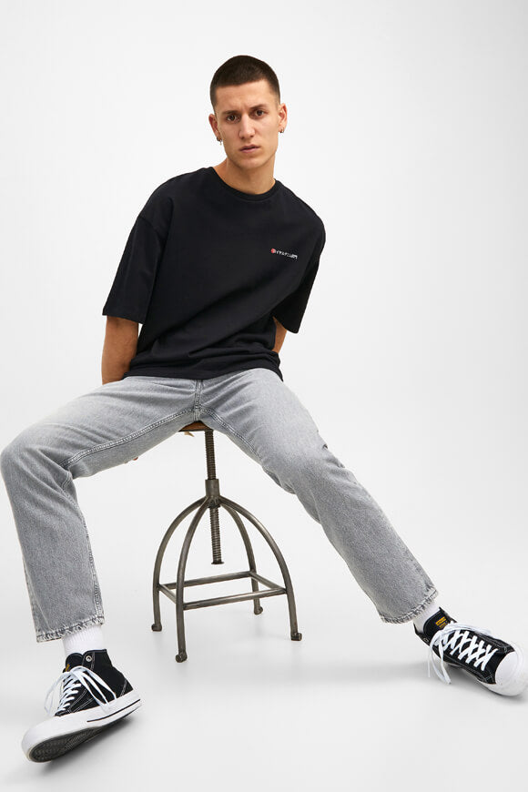 Chris Relaxed Fit Jeans L32 - Grey Denim