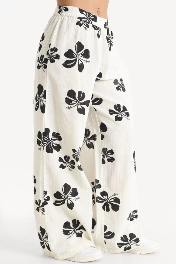 PCALOHA Wide Leg Stoffhose - Egret