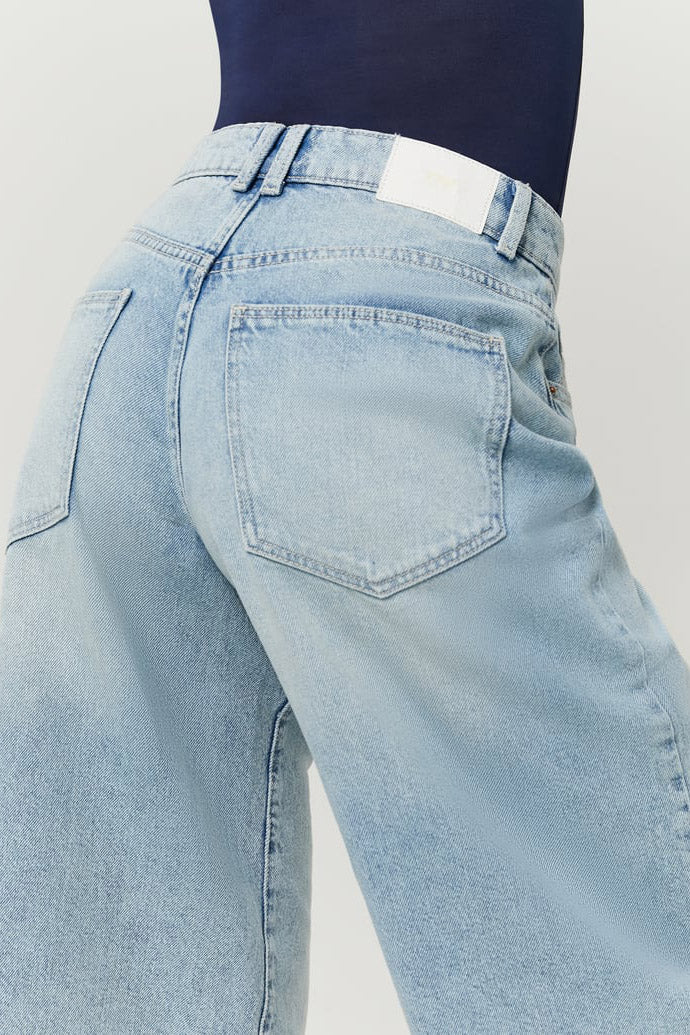 Denim bermuda shorts - Light Blue Denim