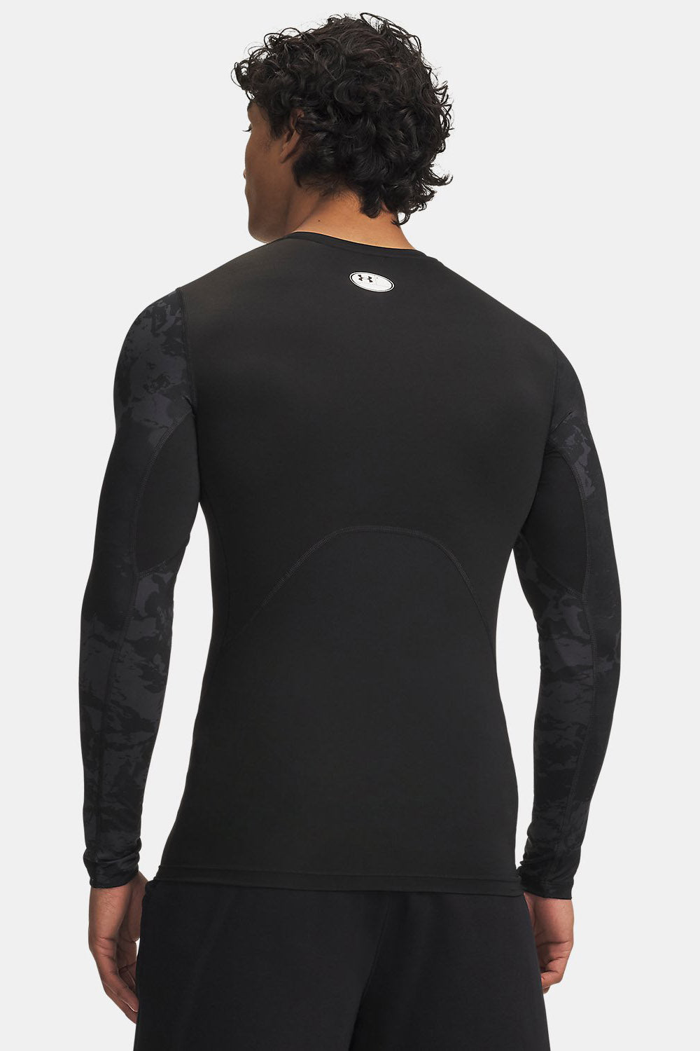 Langarmshirt - Black + Camouflage